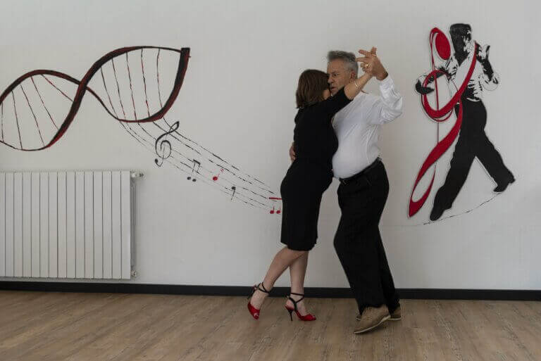 Décomposition de la marche Tango Argentin