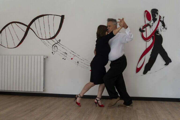 Décomposition de la marche Tango Argentin