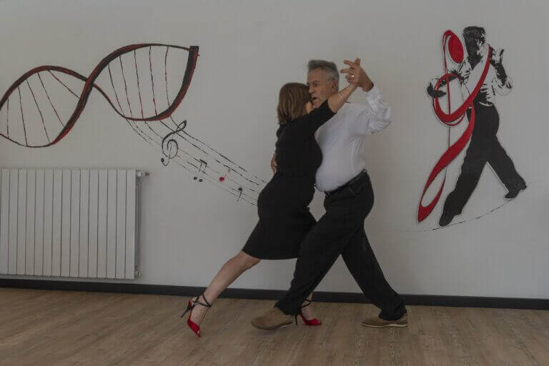 Décomposition de la marche Tango Argentin