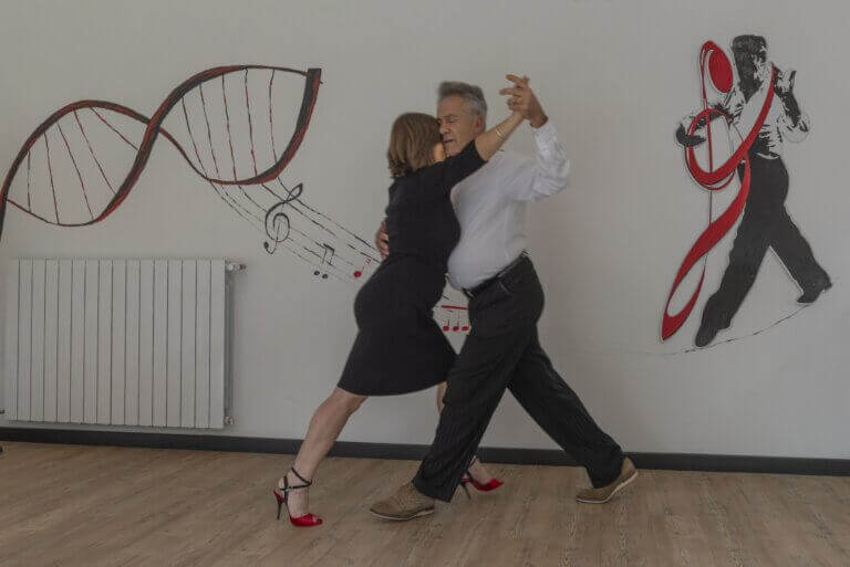 Décomposition de la marche Tango Argentin