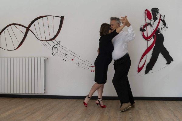 Décomposition de la marche Tango Argentin